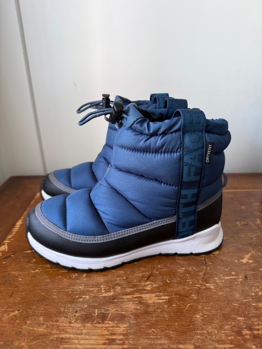 The North Face Kids Blue Winter Snow Boots -4